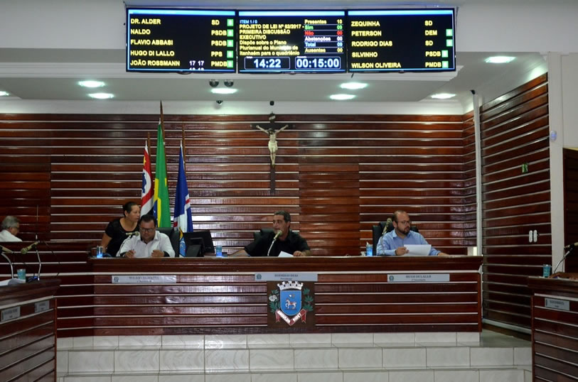 Imagem da notícia: 35 ª Sessão Ordinária   de 21 de novembro 2017