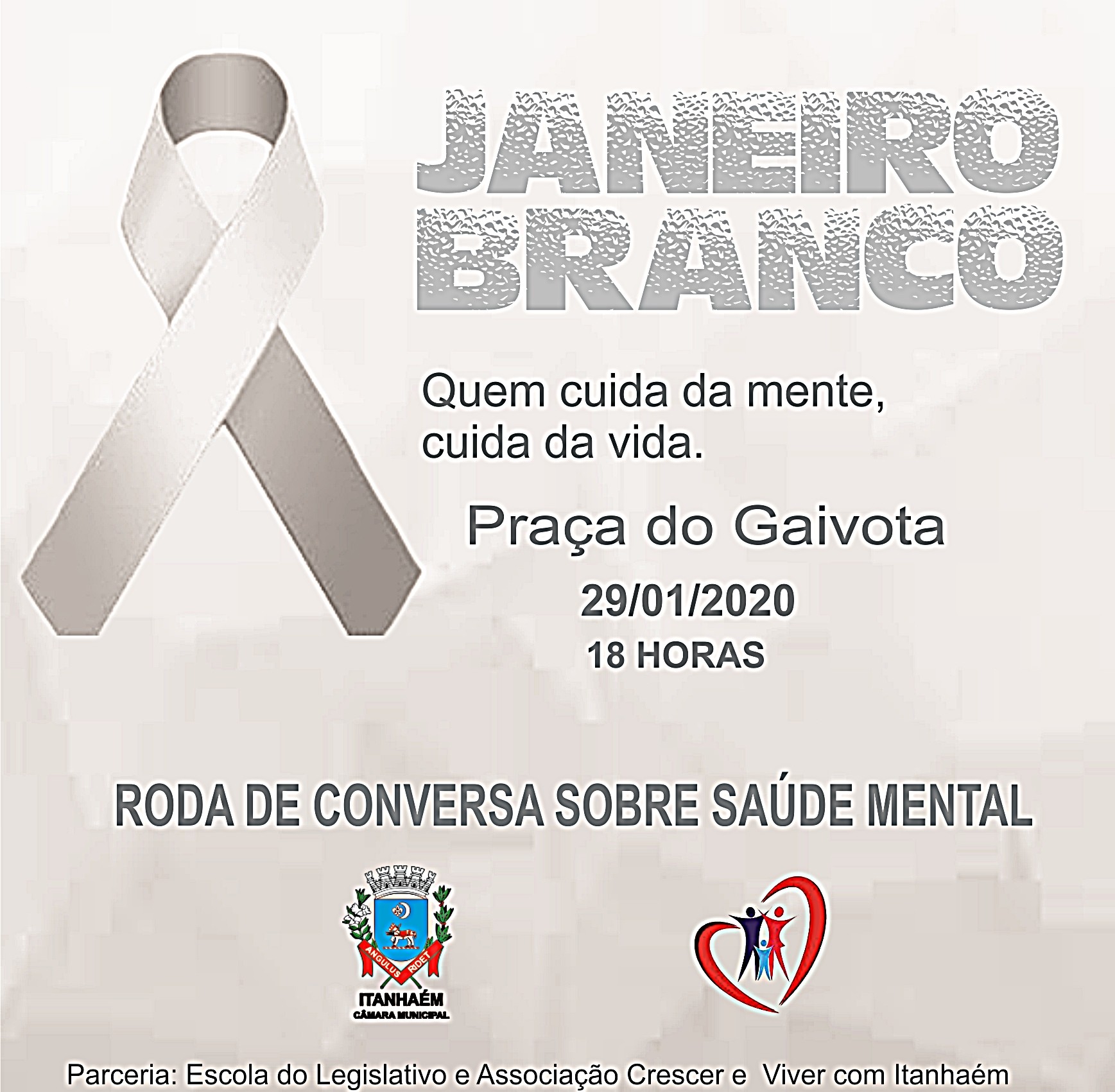 Imagem da notícia: Roda de Conversas sobre Saúde Mental chega no Gaivota
