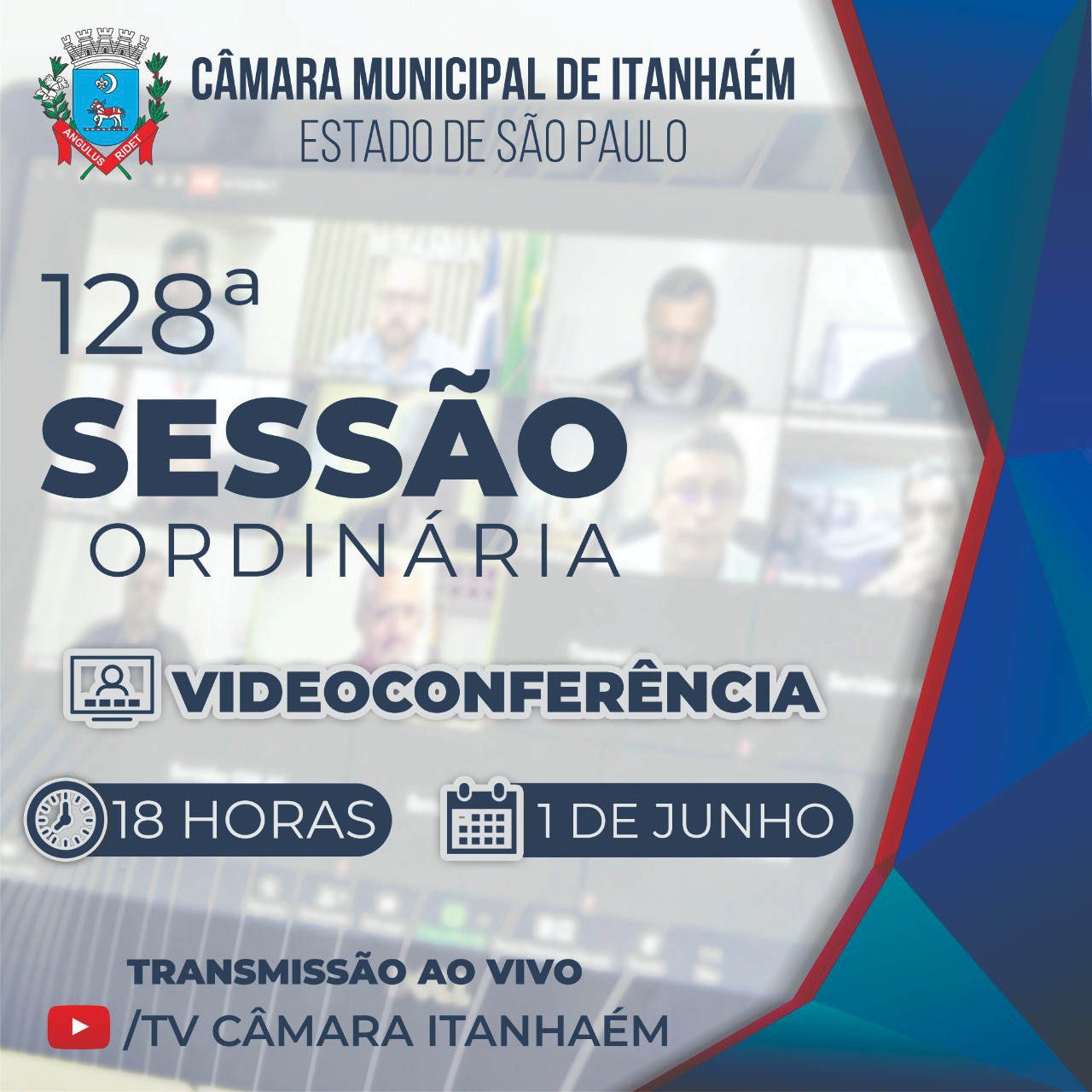 Imagem da notícia: Sessão Ordinária acontece nesta segunda-feira