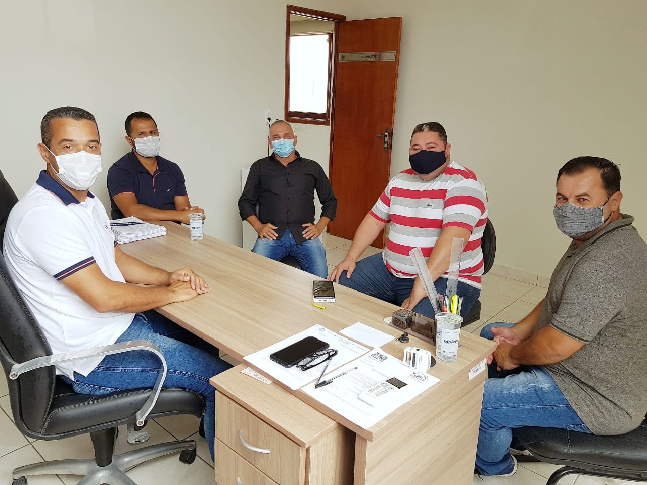 Imagem da notícia: Câmara recebe a visita de vereador de Peruíbe