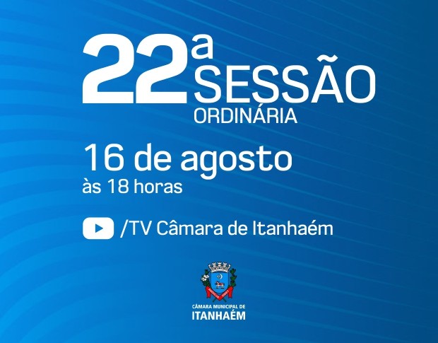 Imagem da notícia: De volta ao presencial e seguindo as orientações sanitárias, Câmara realiza 22ª Sessão Ordinária 