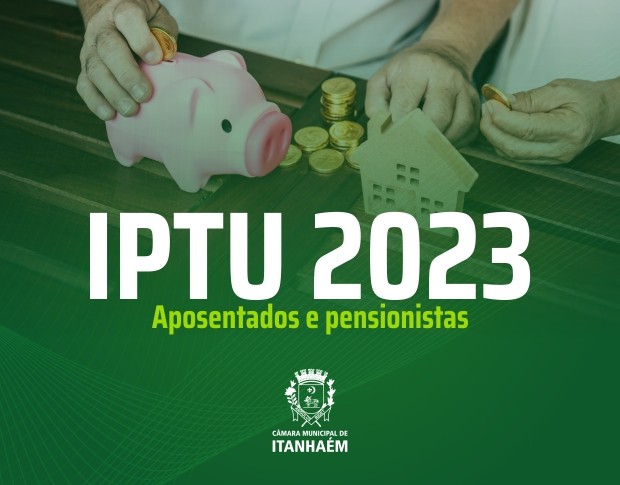 Imagem da notícia: Município dá desconto de 50% no IPTU 2023 para aposentados e pensionistas