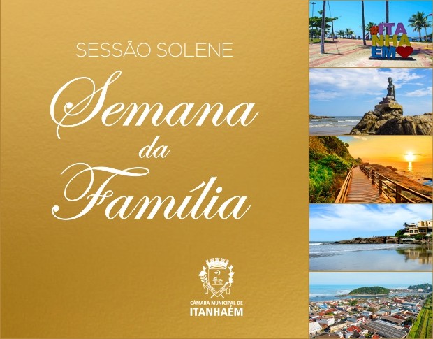 Imagem da notícia: Câmara fará sessão solene em homenagem à Semana da Família