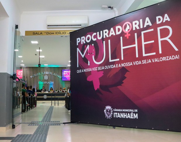Imagem da notícia:  Câmara Municipal sediou lançamento oficial da Procuradoria da Mulher nesta terça-feira (07)