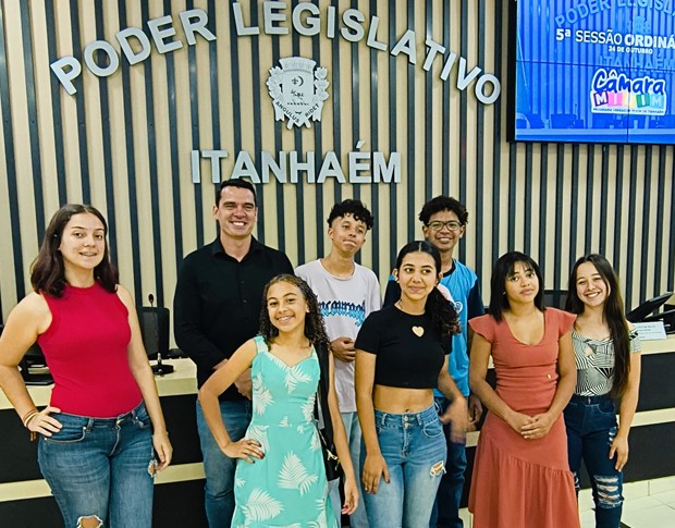 Imagem da notícia: 5ª Sessão Ordinária do Programa Vereador Mirim de Itanhaém